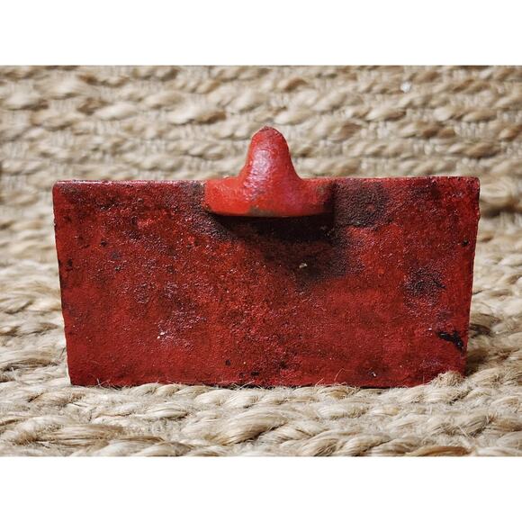 Vtg. Windsor Collection Christmas Stocking Holder Hanger Cast Iron Santa Sleigh - Picture 7 of 11